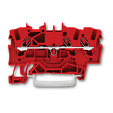 Wago 2001 Series 3-Conductor Through Terminal Block Suitable for Ex e II Applications (100 Pack)