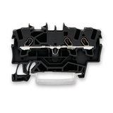 Wago 2001 Series 3-Conductor Through Terminal Block Suitable for Ex e II Applications (100 Pack)