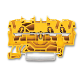 Wago 2002 Series 3-Conductor Through Terminal Block 2.5 mm² Suitable for Ex e II Applications (100 Pack)