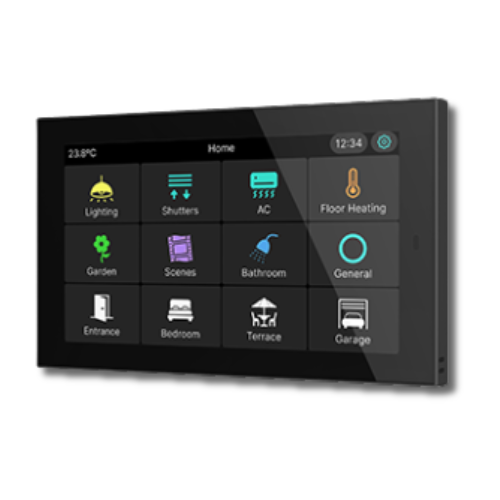 Zennio ZVICX50 CX50 KNX Touch Panel 5" Display - Anthracite