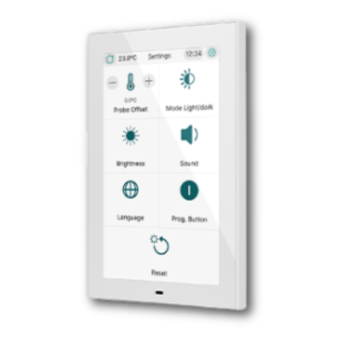 Zennio ZVICX50W CX50 KNX Touch Panel 5" Display White